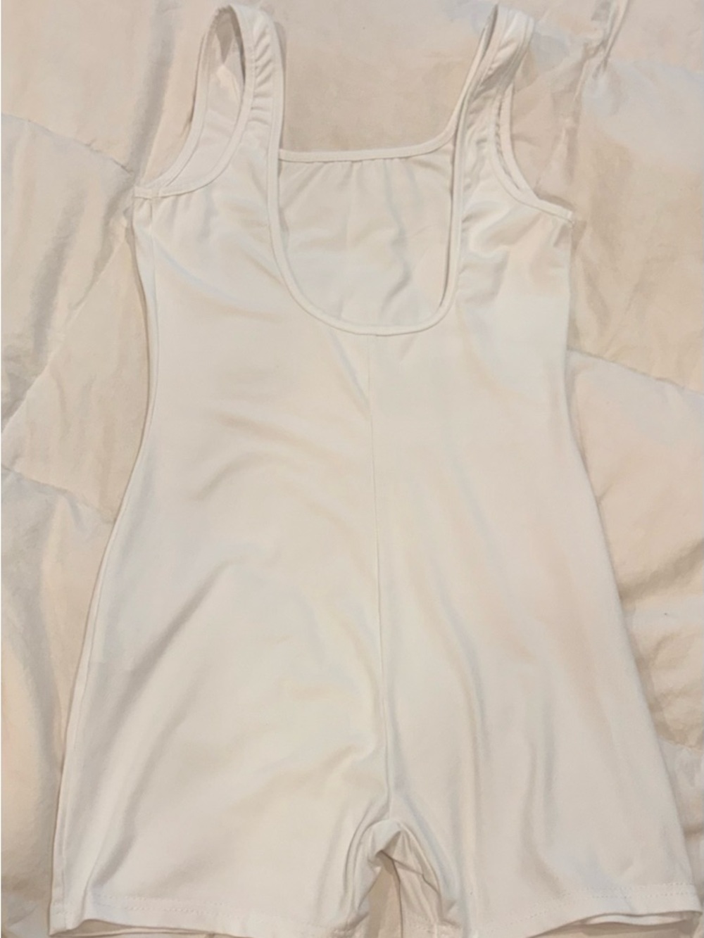 Beyond Yoga Style White Workout Romper Bodysuit XS - Picture 3 of 4